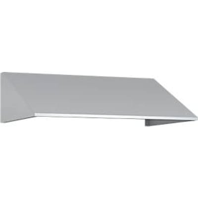 Schuin dak uitbouw voor C+P lockerkast Resisto, helling 26°, B 772 x D 540 x H 230 mm, staal, lichtgrijs RAL 7035