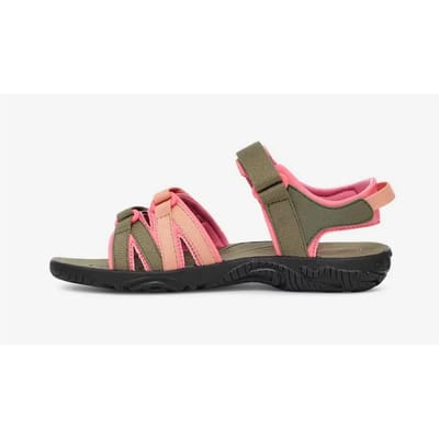 Teva Y TIRRA Unisex Sandalen - Zwart/Groen/Roze - Maat 37