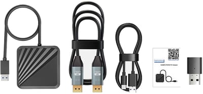 Allecto - Adapter voor PS VR2 - Bluetooth Receiver - Verbeter je VR-ervaring - Compatibel met Windows PC - Verbeterde connectiviteit - Snelle insta...