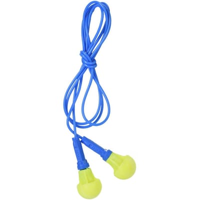 1 Pair of Soft Foam Anti noise Earplugs Sound Insulation Protection Ear Plugs blue