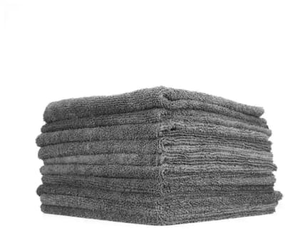 The Rag Company Edgeless 365 Premium Microfiber Terry Detailing doek Grijs 10 stuks Interieurdoek