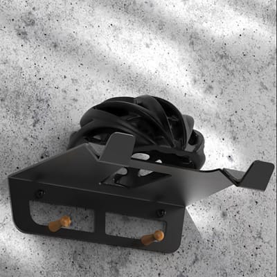 Lightyourbike ® BASE - Fiets ophangsysteem - Fiets ophangbeugel - Fiets muurbeugel - Fiets ophangsysteem muurbeugel - Zwart