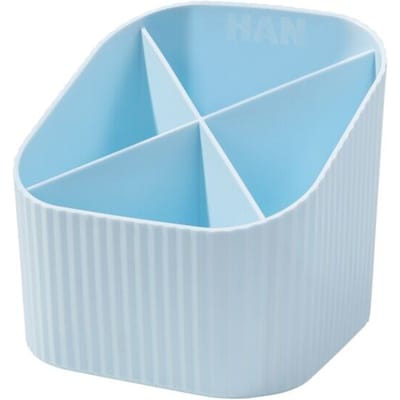 Han re-x-loop pennenkoker, 100% gerecycled, pastel blauw