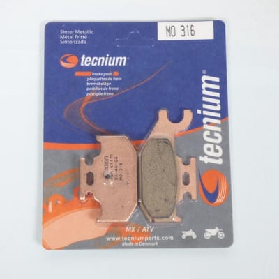 tecnium remblokje voor quad yamaha 700 yfm r raptor 2006 tot 2008 mo316 / achter nieuw