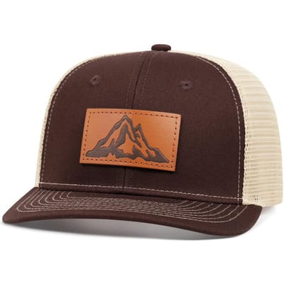 Mode Web Hoed Nieuw Richardson Label Berg Platte Rand Hoed Straat Skateboarden Hip Hop Hoed Vrijetijd Zonneklep Baseballpet black
