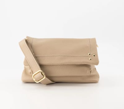 tas- taupe- leer- crossbody