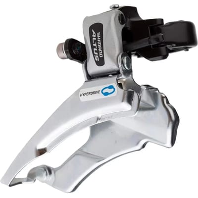 Drievoudige voorderailleur set Shimano Altus FD-M3133-Triple Down Swing