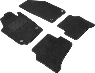 Walser Comfort Naaldvilt Velours voetmatten geschikt voor Skoda Fabia III 08/2014-06/2022