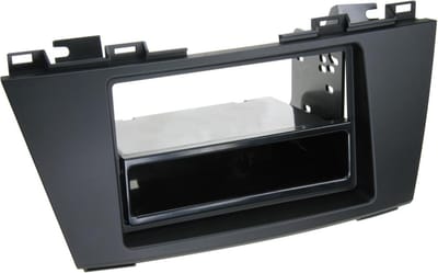 2-DIN Paneel geschikt voor Mazda 5- 2010-2015 Kleur: Zwart (METRA)