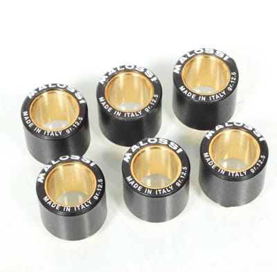 rol voor variator malossi voor scooter aprilia 125 atlantic na 2002 19x17 12,5grs / 66 9456.m0 nieuw