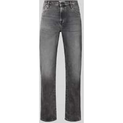 straight fit jeans met steekzakken model 'AIDEEN'