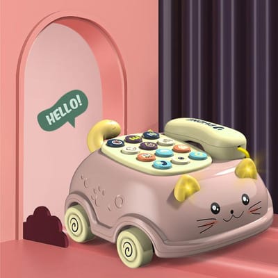 Baby Leren Leren Speelgoed 0 12 maanden Montessori Lichten Muzikale Piano Mobiele Telefoon Meisje Kinderen Kind Telefoon Verhalenmachine