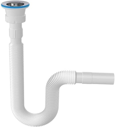 Flexibele Zwanenhals Sifon 1 1/4" voor Afvoer, Verstelbaar (32mm)