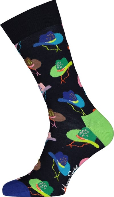 Happy Socks Cowboy Hat Sock - unisex sokken - Unisex - Maat: 41 - 46