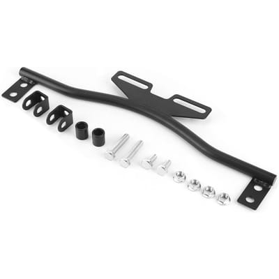 Aluminiumlegering Motorfiets Voorbumper Beugel Mistlicht Montage Steun Past voor HondaZwart zwart