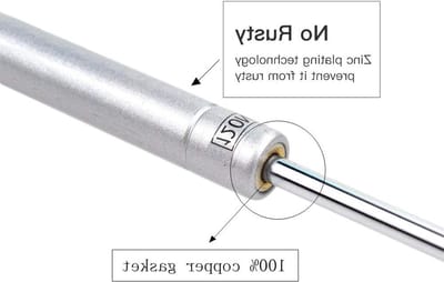Pneumatische Gasveren 120 N voor Meubels, Kast Scharnieren en Schokdempers, Set van 4 voor Keukenmeubels