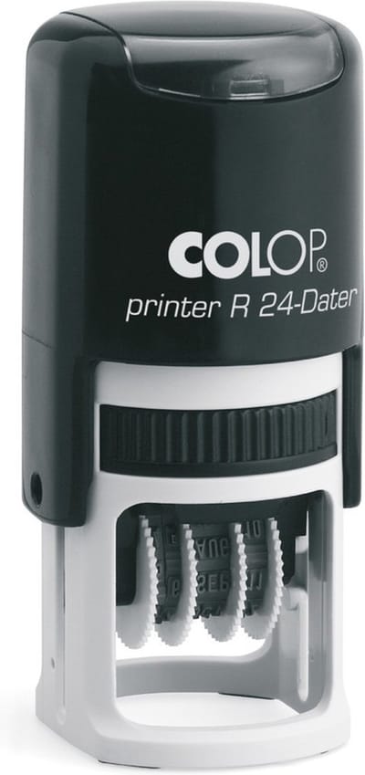Colop Printer R24/D Groen - Stempels - Datum stempel Nederlands - Stempel afbeelding en tekst
