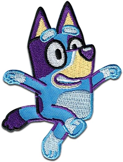 Bluey embleem - Patch - Strijkapplicatie