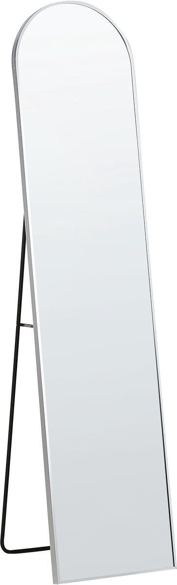 BAGNOLET - Staande spiegel - Zilver - Aluminium