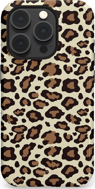 Casetastic Hoesje Geschikt voor Apple iPhone 15 Pro Magsafe - Stijlvolle Beschermende Duo-layer Case - Gevaarlijk geduld
