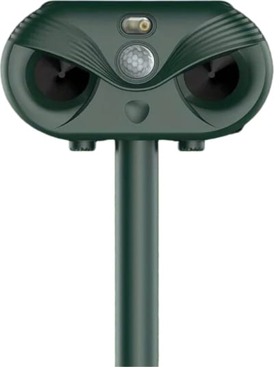 Bovista Kattenverjager - Kattenschrik - Ultrasone Kattenverjager - Voor De Tuin - Kattenverjager Op Zonneenergie - Tuinbescherming
