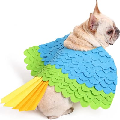 Huisdieren Huishoudelijk Kostuum Huisdier Hond Katten Vogelvormige Kostuums Huisdier Vogel Vleugel Vilt Kleding Snuffelmat voor green