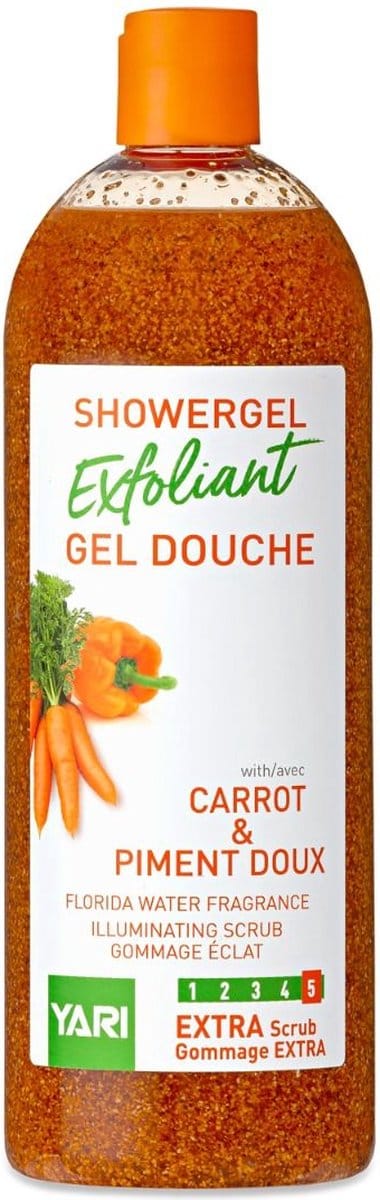 Yari Exfoliant Showergel Carrot & Piment Doux 1000ml
