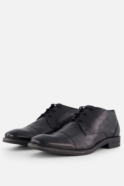 Bugatti Veterschoenen zwart Leer - Maat 41