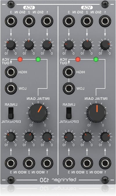 Dubbele VCA Module - Analoge Module - Muziek Maken - Authentieke Reproductie - Eurorack Formaat - Meerkleurig
