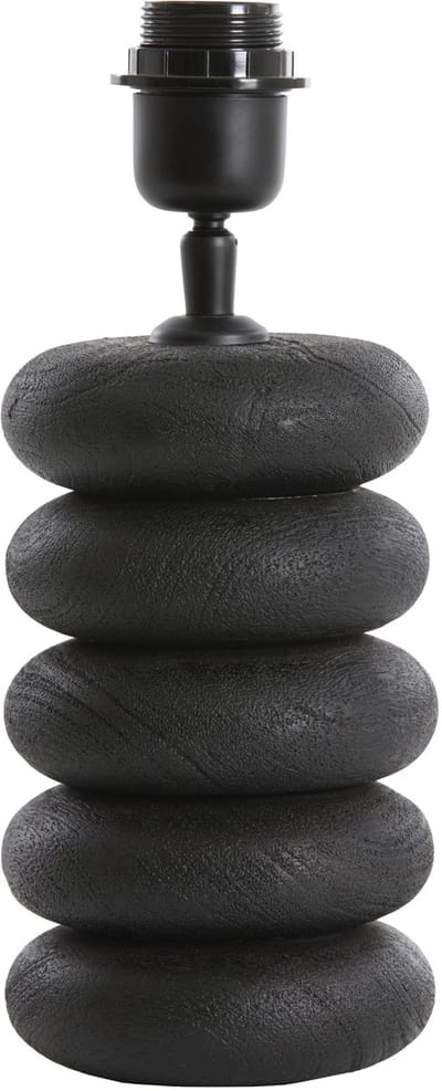Light & Living Tafellamp Budongo 21cm hoog - Zwart