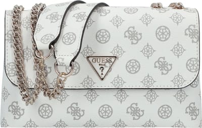 GUESS Schoudertas Eco Erica Convertible Crossbody Flap Sand Logo Oud roze