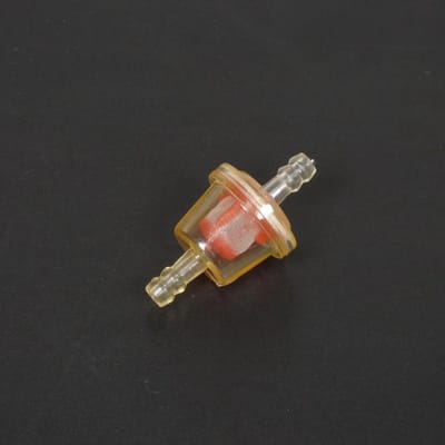 brandstoffilterslang 6mm transparant rood voor motor scooter quad nieuw