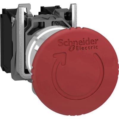 Schneider Electric XB4BS8442 Noodstopschakelaar 1x NC IP67 1 stuk(s)