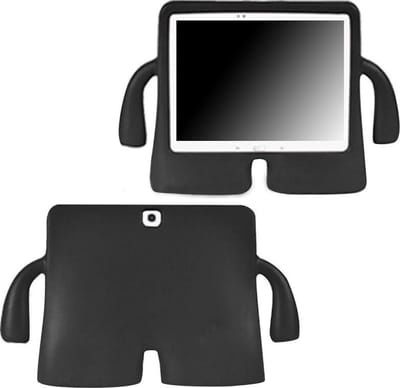 Anti-shock 2 Handgrepen Kidsproof Case voor Samsung Galaxy Tab A 10.1 inch (2019) T510/T515 - Zwart