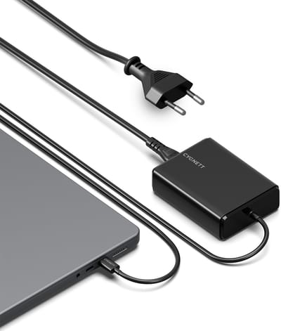 Cygnett PowerMaxx 100W GaN USB-C Laptop Charger - Zwart