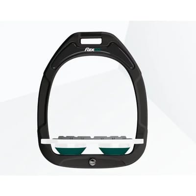 Plat Grip Zwart/Wit/Groen Flex-On Green Composite