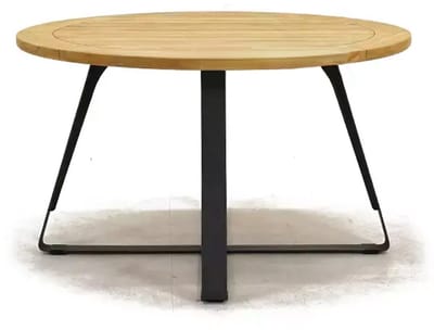 Tuintafel Basso teak 130cm rond