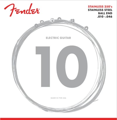 Fender 350R Stainless Steel Elektrische Gitaarsnaren (10-46)