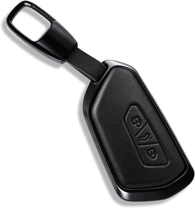 Zinklegering autosleutelhoes voor VW Golf 8, ID4, Seat Leon en Octavia - Bescherming, Stijl en Duurzaamheid voor 3-toetsen sleutels