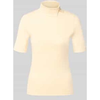 Slim fit t-shirt van katoenmix