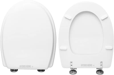 Comfortabele Wc-bril Geschikt voor Gravena - Duurzaam Gecoat Hout met Verstelbare Scharnieren