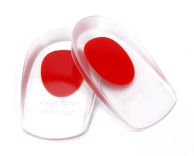 Gel Impact Gel Hielkussens Sport Anti hielspoor Siliconen One-Size Rood Van Driel