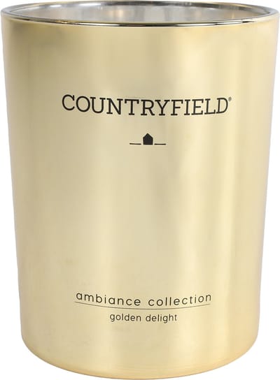 Countryfield - Golden Delight Geurkaars goud 13cm