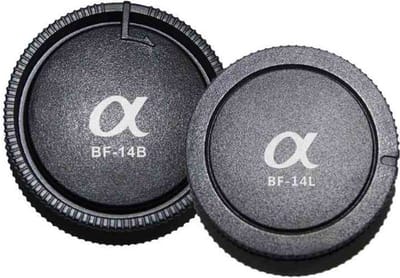 Pixel Lens Rear Cap BF-14L + Body Cap BF-14B voor Sony
