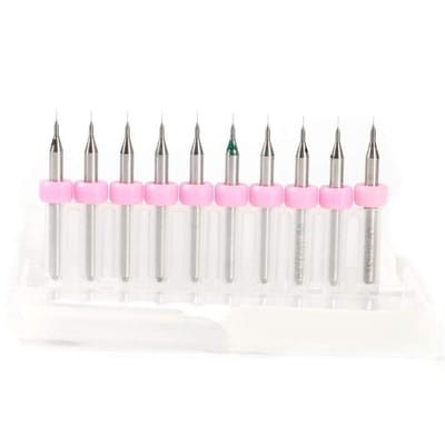 Shopcentral - Circuit Board Drilling - Micro Engraving Tool Kit - 10PCS - Precisie Gereedschap - Boren - Voor Modelbouw en Hobby
