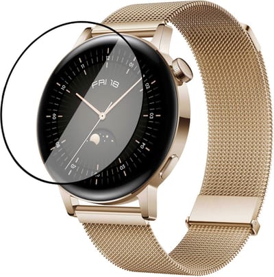 Geschikt voor Huawei Watch GT3 42mm Screenprotector - Beschermglas Geschikt voor Huawei GT3 42mm