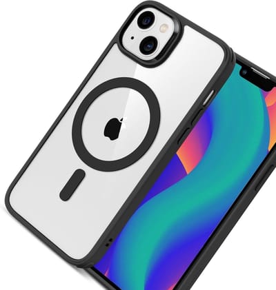ESR Classic Hybrid iPhone 14 Plus Hoesje MagSafe Transparant Zwart