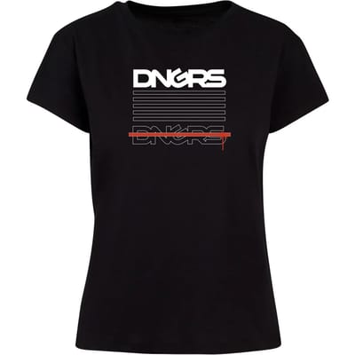 T-shirt dames Dangerous DNGRS Stripes