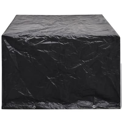 vidaXL - Tuinmeubelhoezen - poly - rattan - 2 - st - 4-persoons - 113x113 - cm
