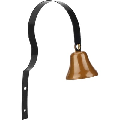 Antieke metalen wandbel voor winkeliers, hondentrainingsbel, huisdecoratie
